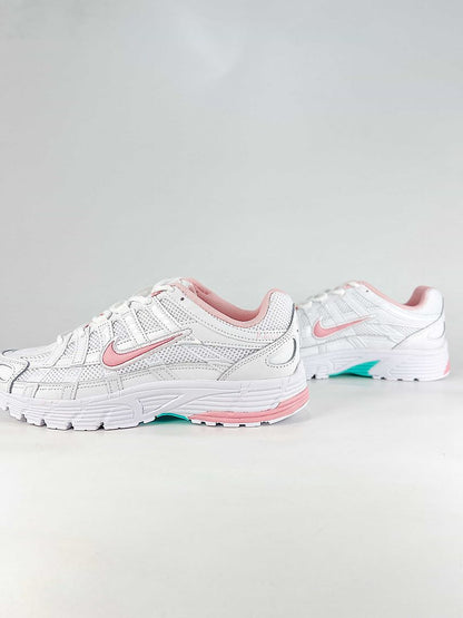 Nike P6000 IR1215104 White Pink Turquoise Retro Running Inspired Lifestyle Sneakers