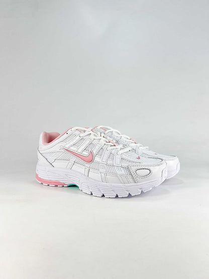 Nike P6000 IR1215104 White Pink Turquoise Retro Running Inspired Lifestyle Sneakers