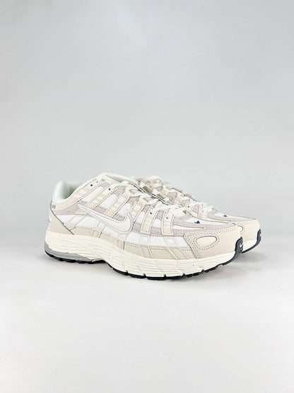 Nike P-6000 IV6029-030 Sail White Grey Retro Running Sneakers